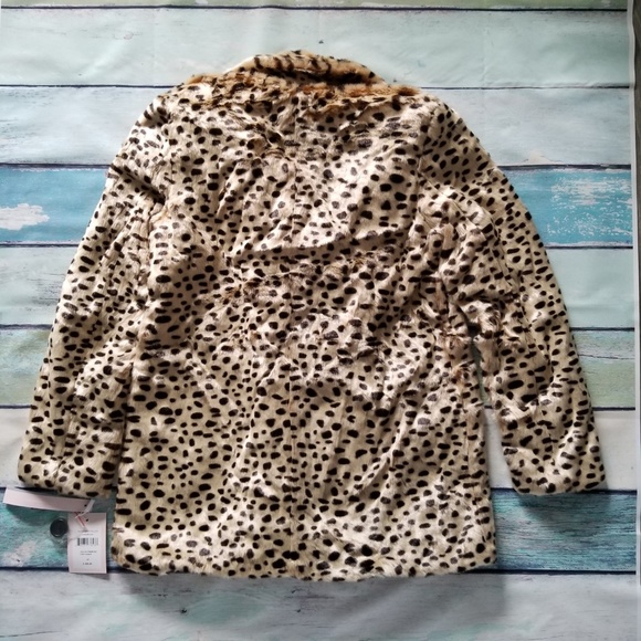 Avec Les Filles Leopard Oversize Car Coat NEW - Picture 8 of 8